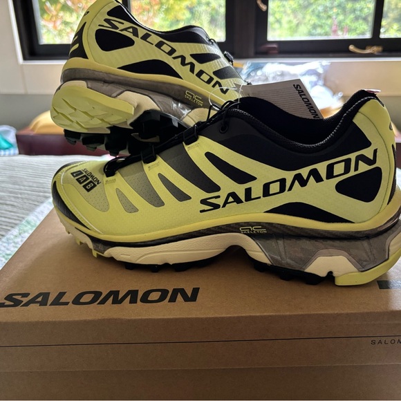 Salomon Men's Athletic Shoes - Black and Lime - Picture 1 of 4